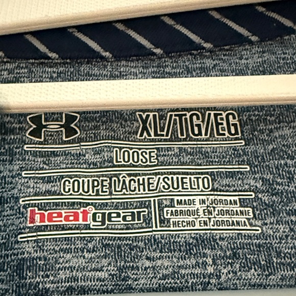 Under Armour Heathered Gray Polo Shirt - Picture 2 of 2